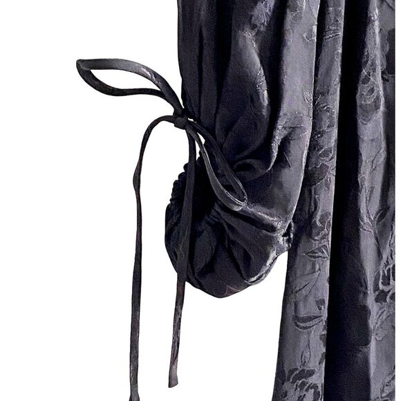 Staud Sofia Midi Dress, Black, Size 0, New with Tag - Picture 10 of 13